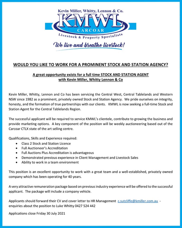 carcoar job ad