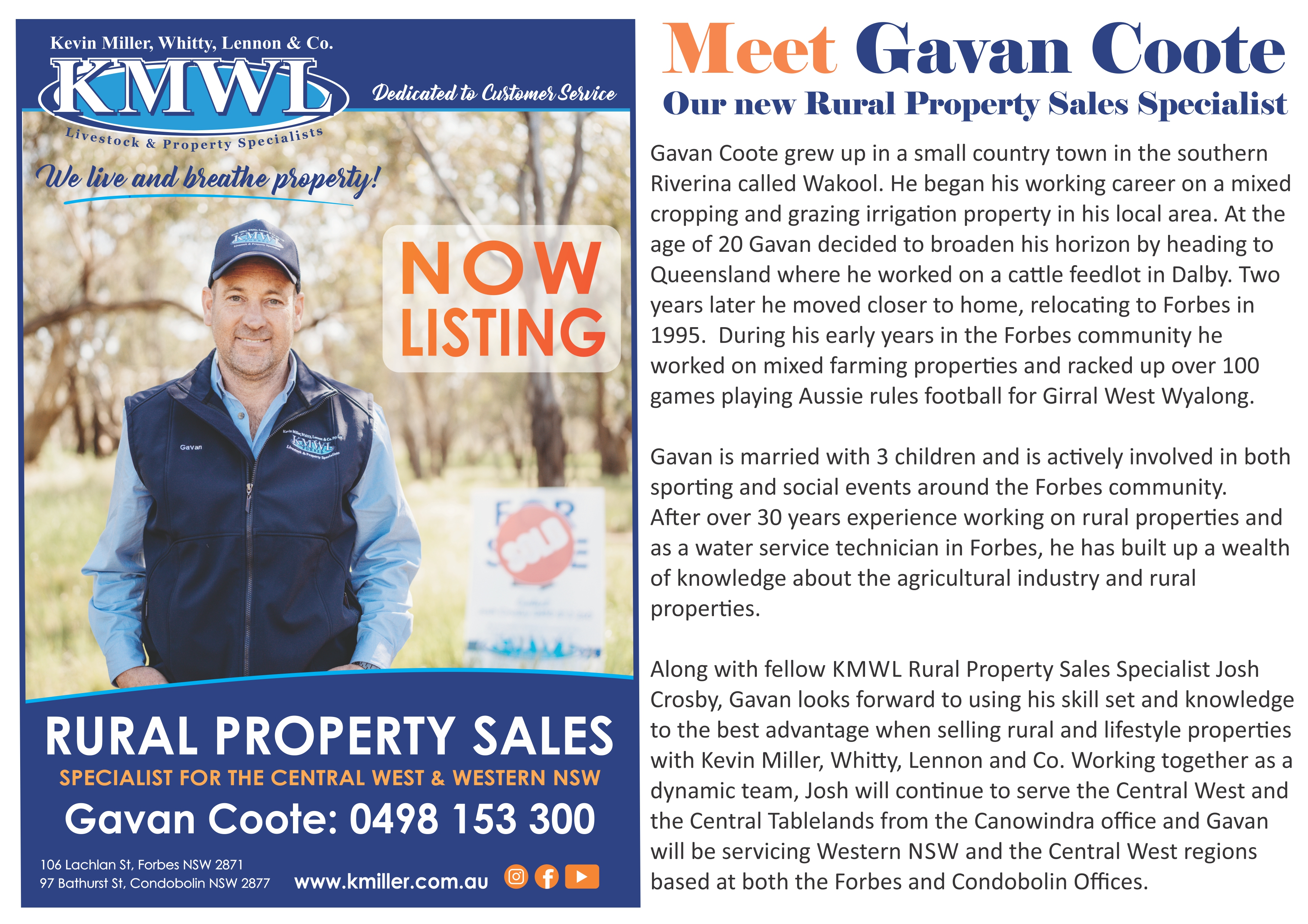 Meet Gavan Coote